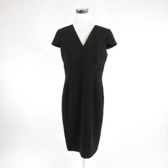 Frascara black sheath dress 12 - Picture 1 of 8